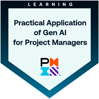 PMI Practical Application of Gen AI for Project Managers