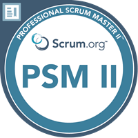 Professional Scrum Master (PSM) II